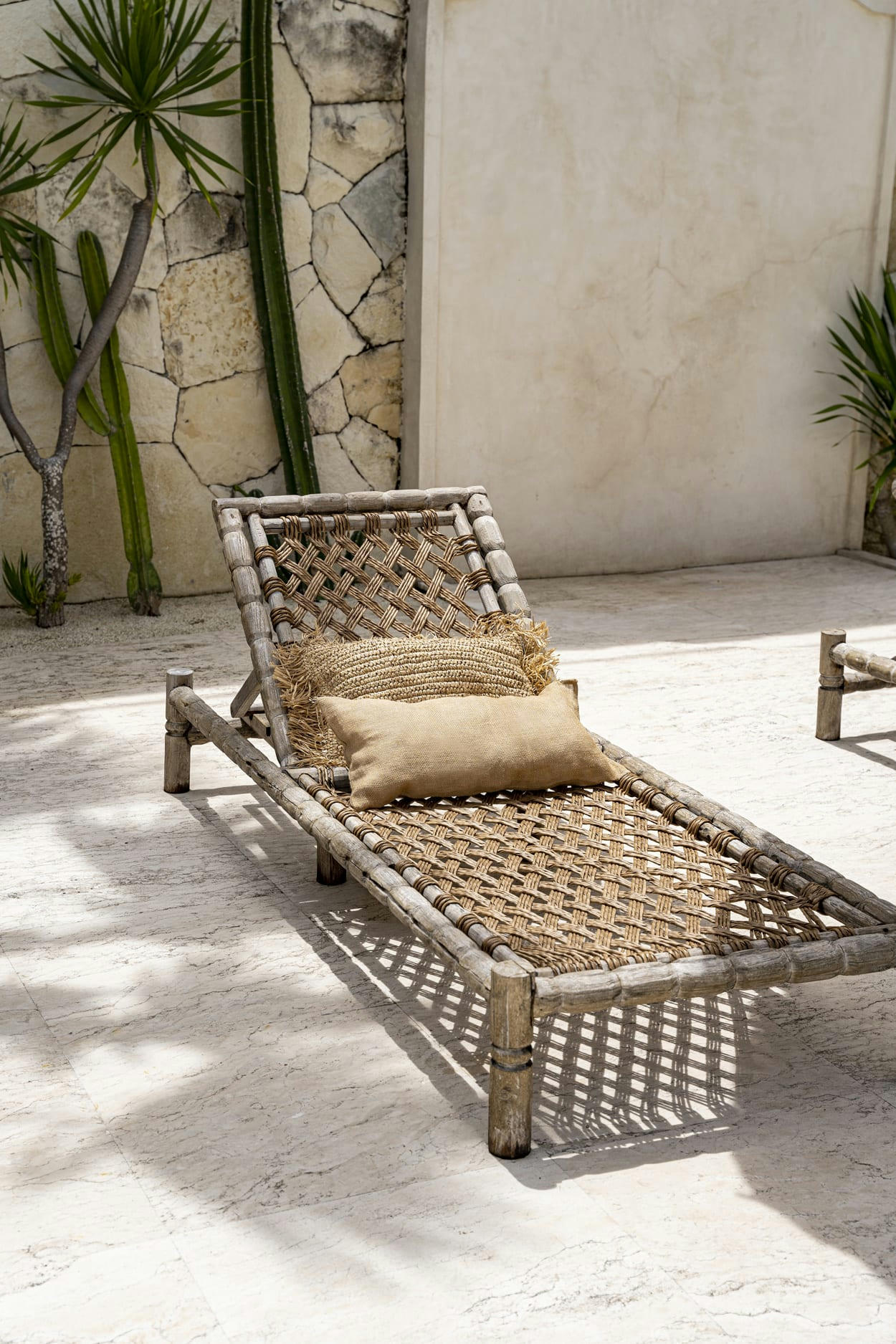 JUTE - Coussin en jute 30x60