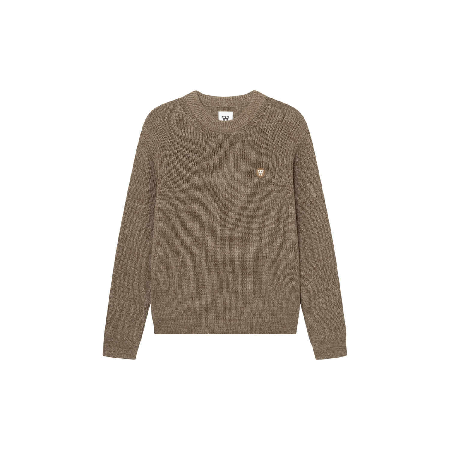 WWHalum crew neck, desert palm melange