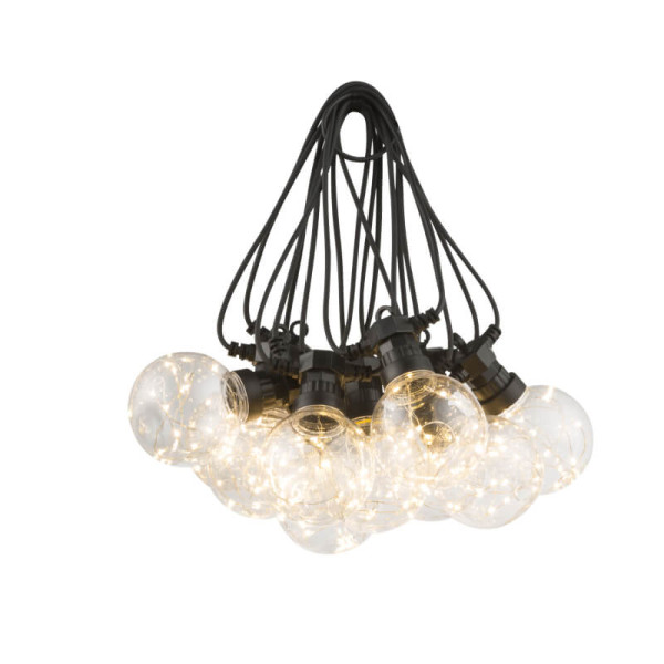 Łańcuch ze światełkami 7,5m 10 LED 4,2W IP44 ciepła