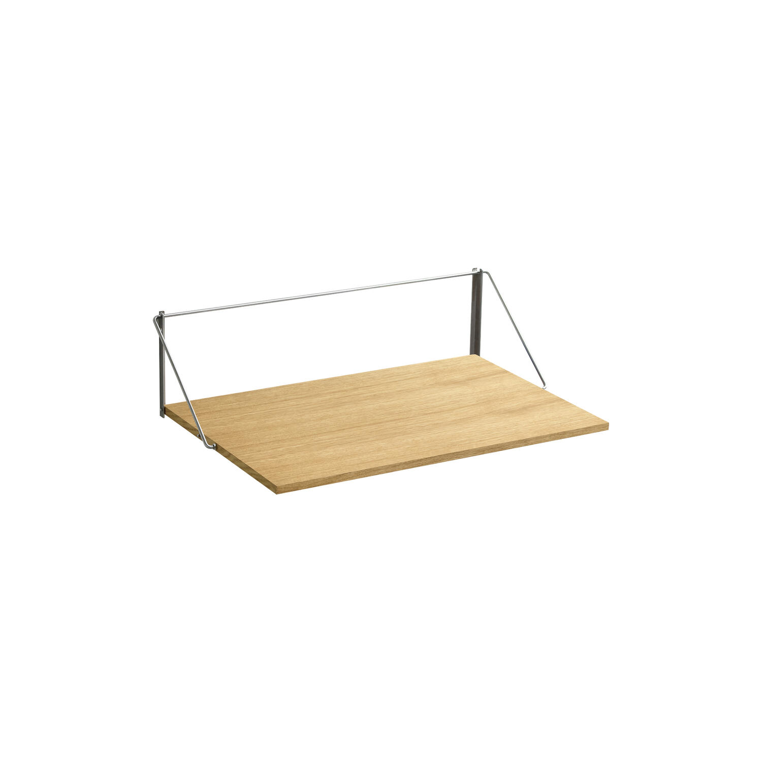 Fold&ndash;out Desk, oiled oak
