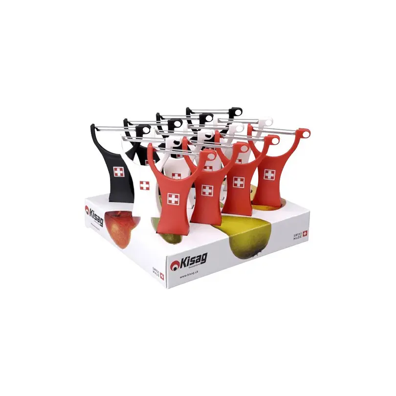 Sparschäler 12er-Set CH-Kreuz