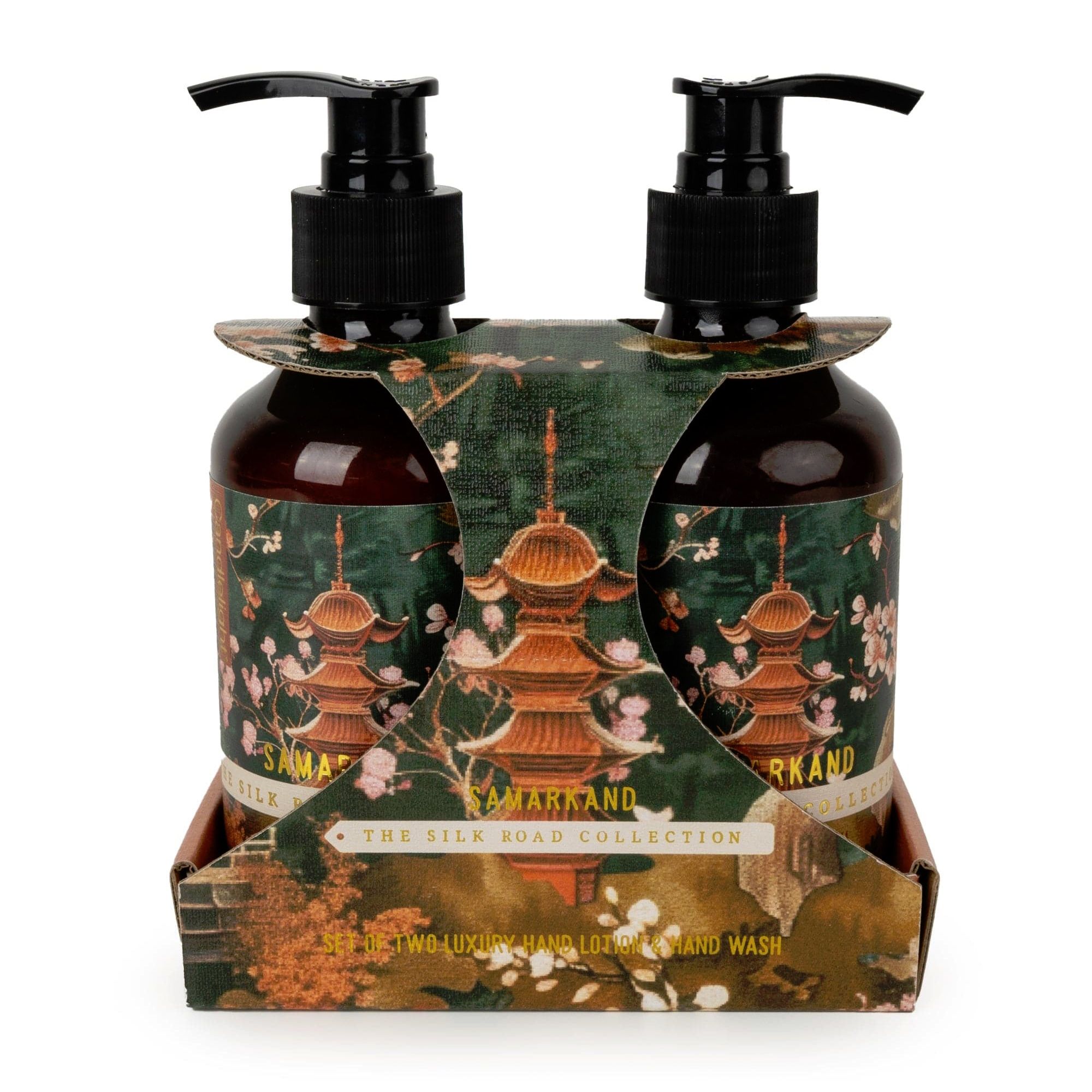 Candlelight Hand Wash & Lotion Luxury Hand Care Gift Set Moroccan Spice 2pcs