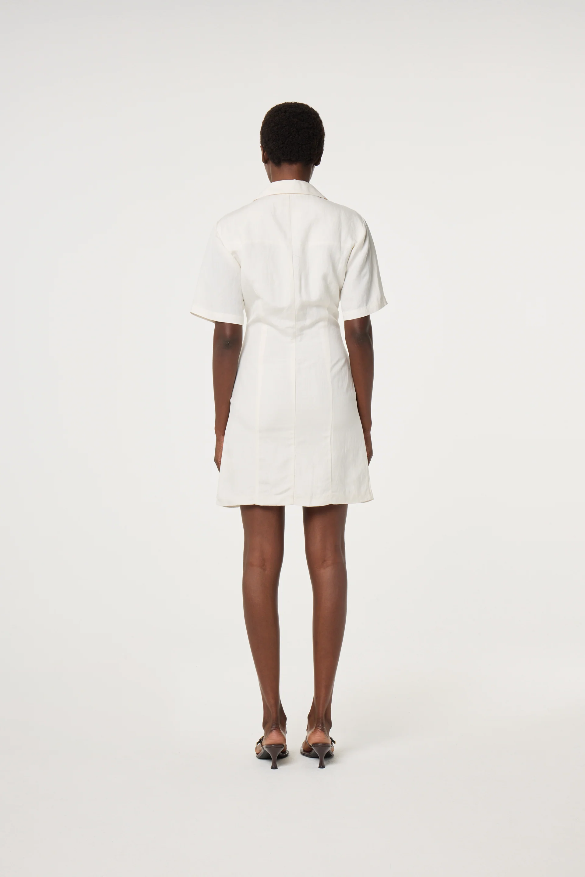 Melody Dress | Cosy White