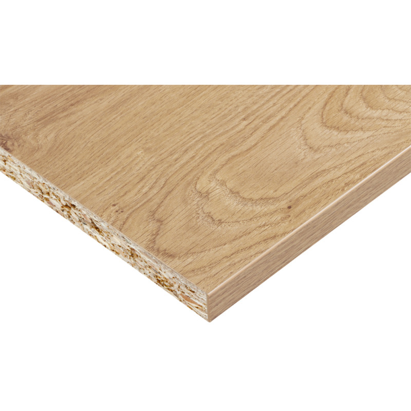 Panneau de meuble chêne chaud 250 x 30 x 1,8 cm CANDO