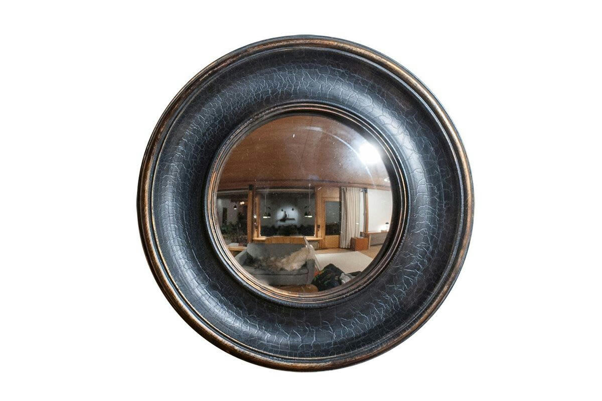 MAGELLAN - Miroir grand format en bois marron