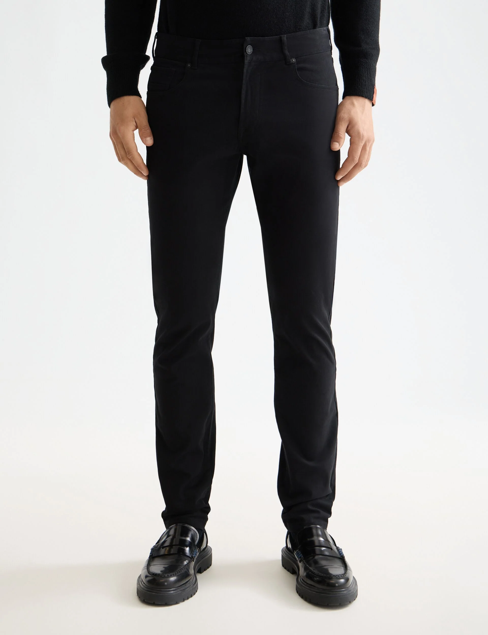 Ralston- cotton-blend twill regular slim fit 5-pocket pant