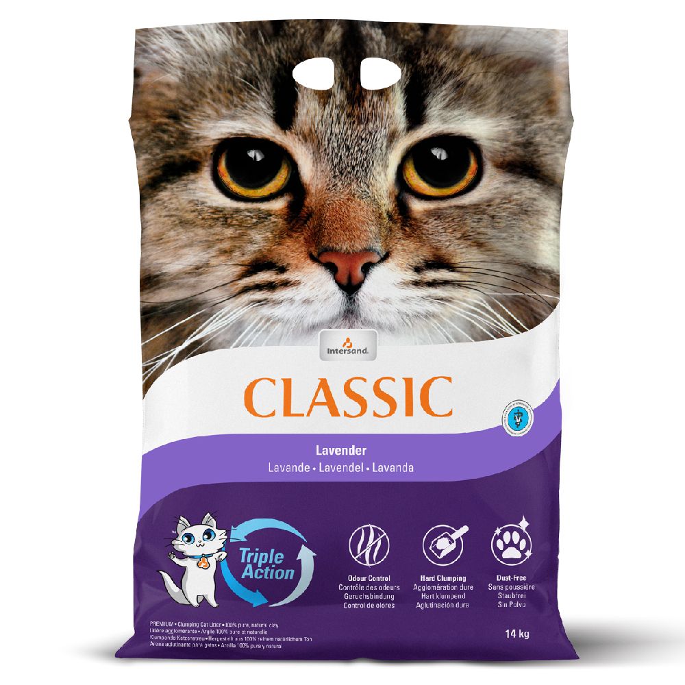 Intersand Classic Lavender Scented Cat Litter