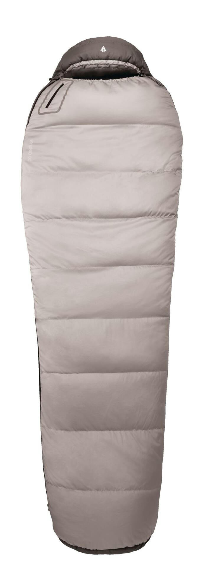Woods Down Lite Hybrid Insulated Cool Weather Mummy Sleeping Bag w/ Compression Sack, 0°C