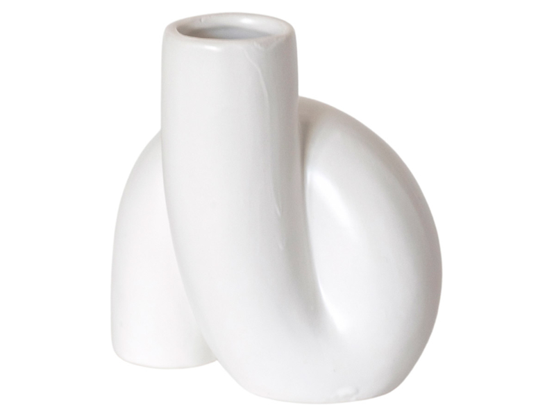 Wazon porcelanowy 11,5 cm biały