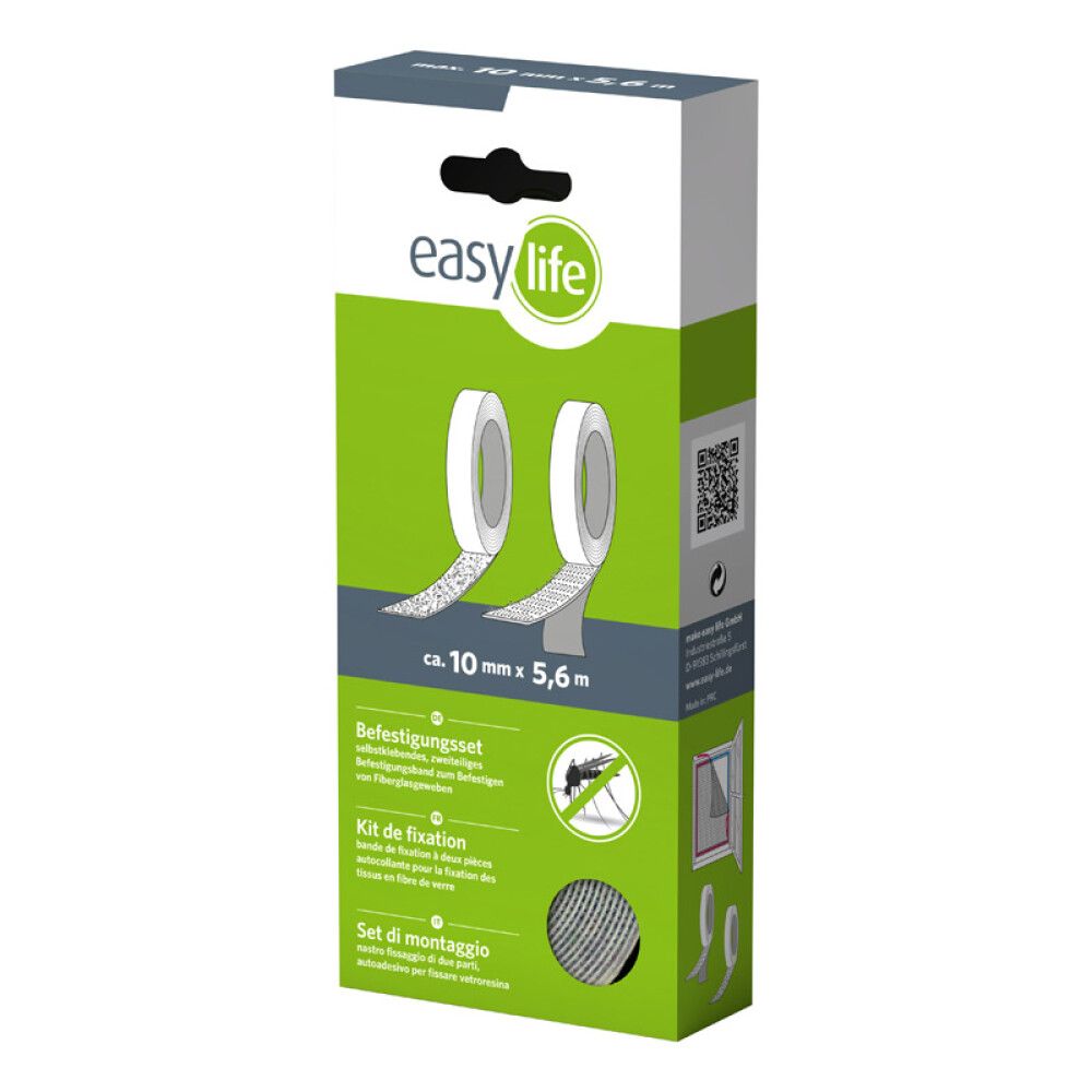 MONTERINGSSETT EASY LIFE TIL INSEKTSNETT 5,6M HVIT