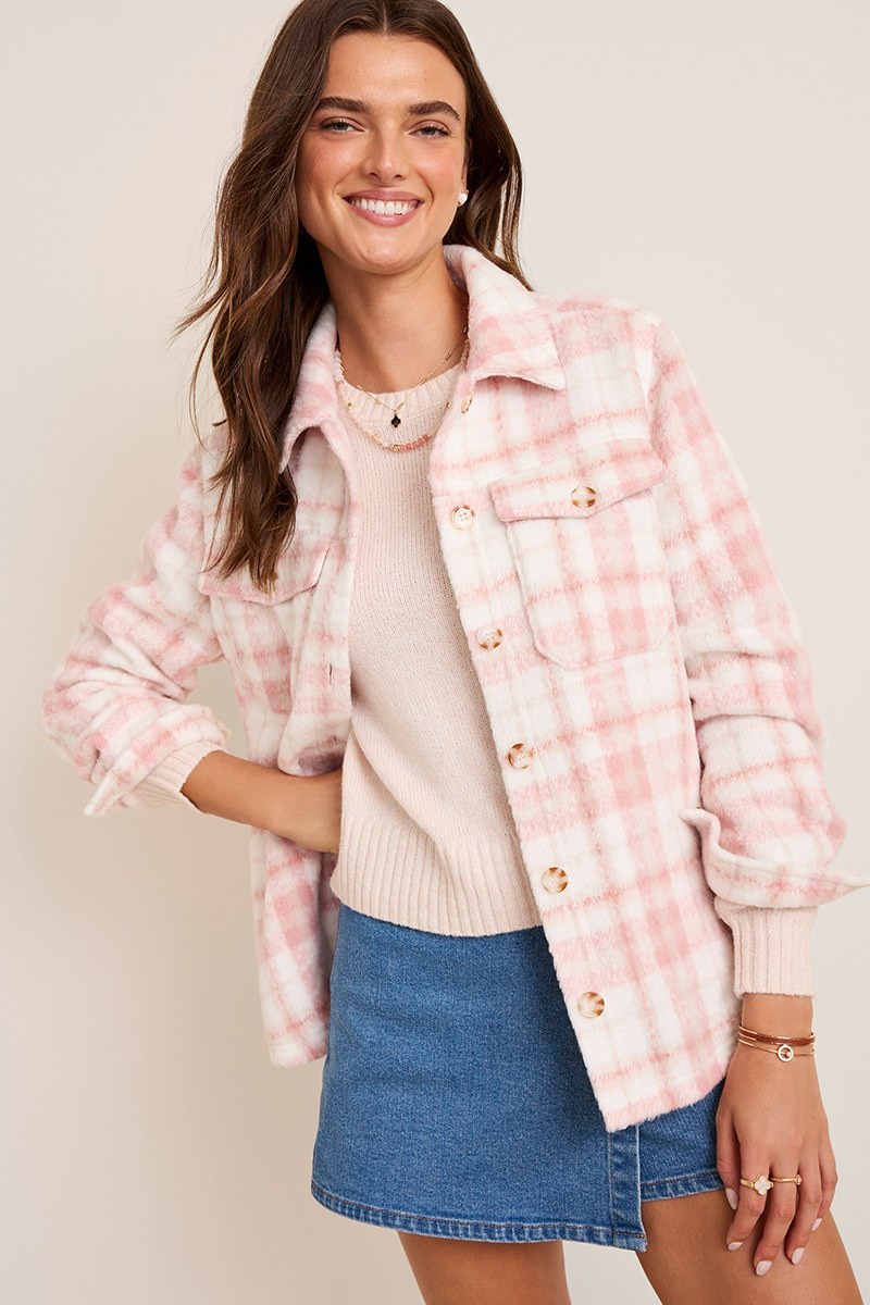 Wren Plaid Shacket