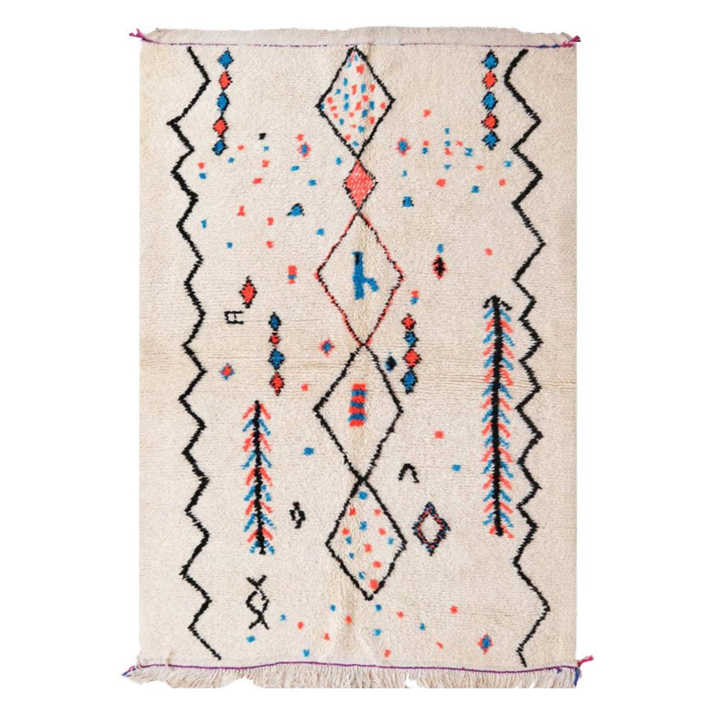 AFK Living vloerkleed Berber - handgemaakt - Wol - 160 cm x 230 cm