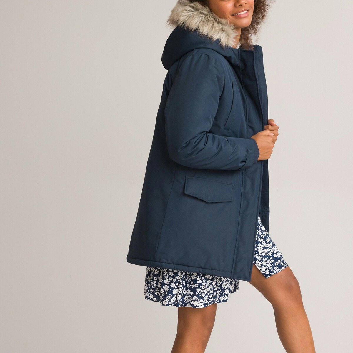 Parka à capuche