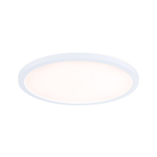 Panneau LED Atria Shine Backlight IP44 rond 293mm 16W 1600lm 3000K Blanc