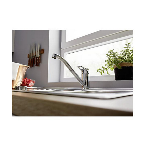 Mitigeur évier chromé Blanco 526406 wega ii