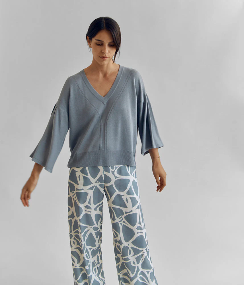 Pull maille irisée AMILTON/83138/454
