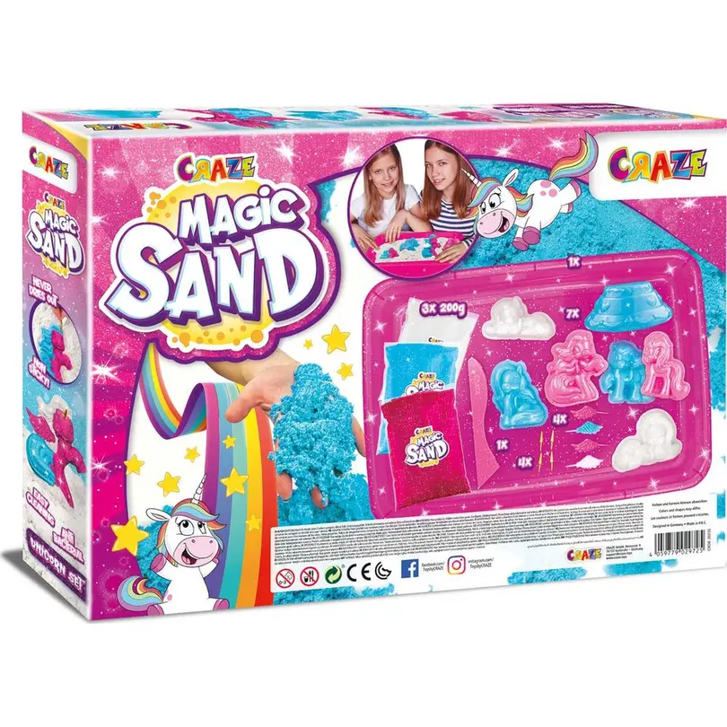 Bastelset 3er-Set Magic Sand
