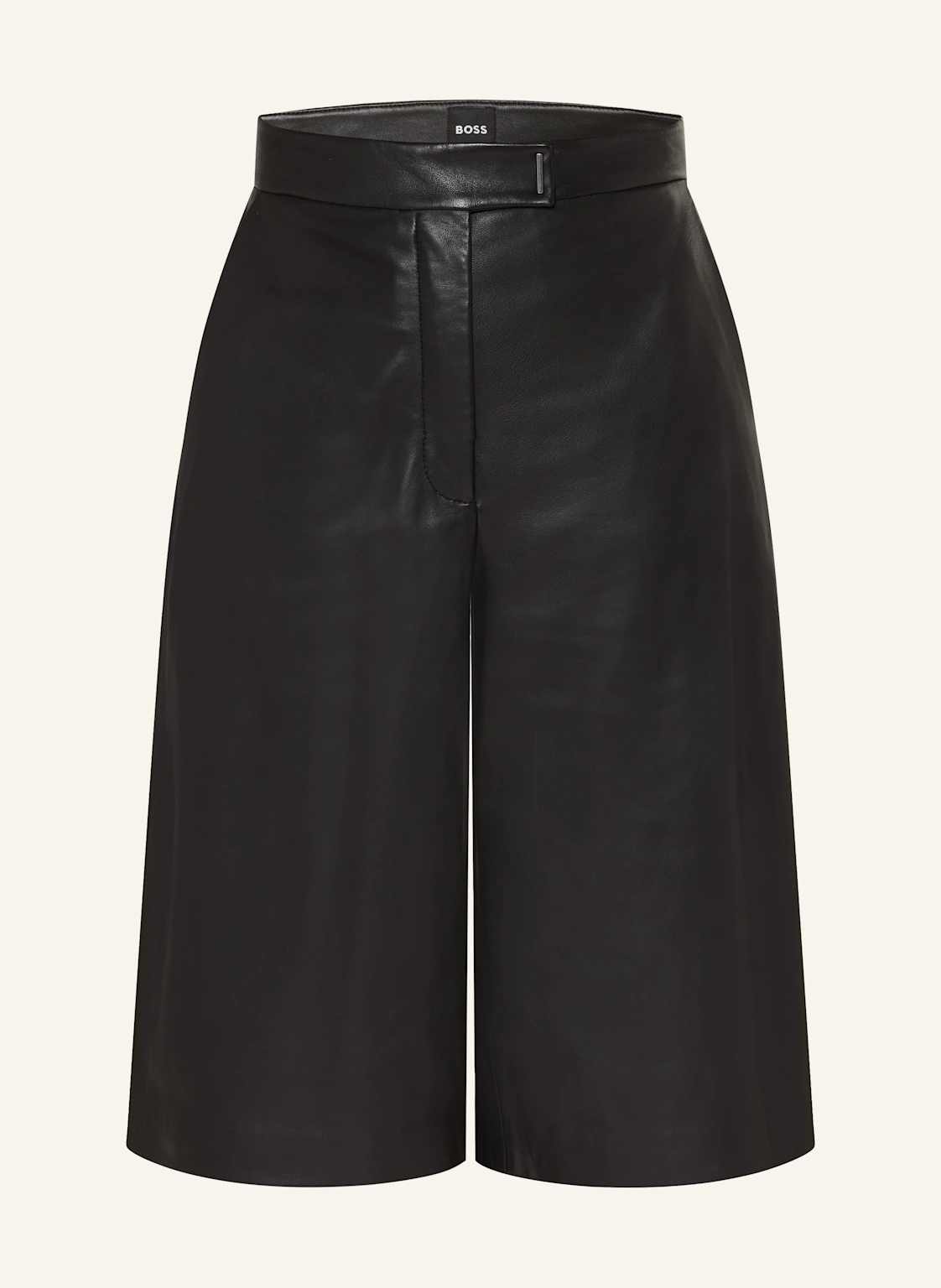 BOSS Leder-Bermudas SIENNA