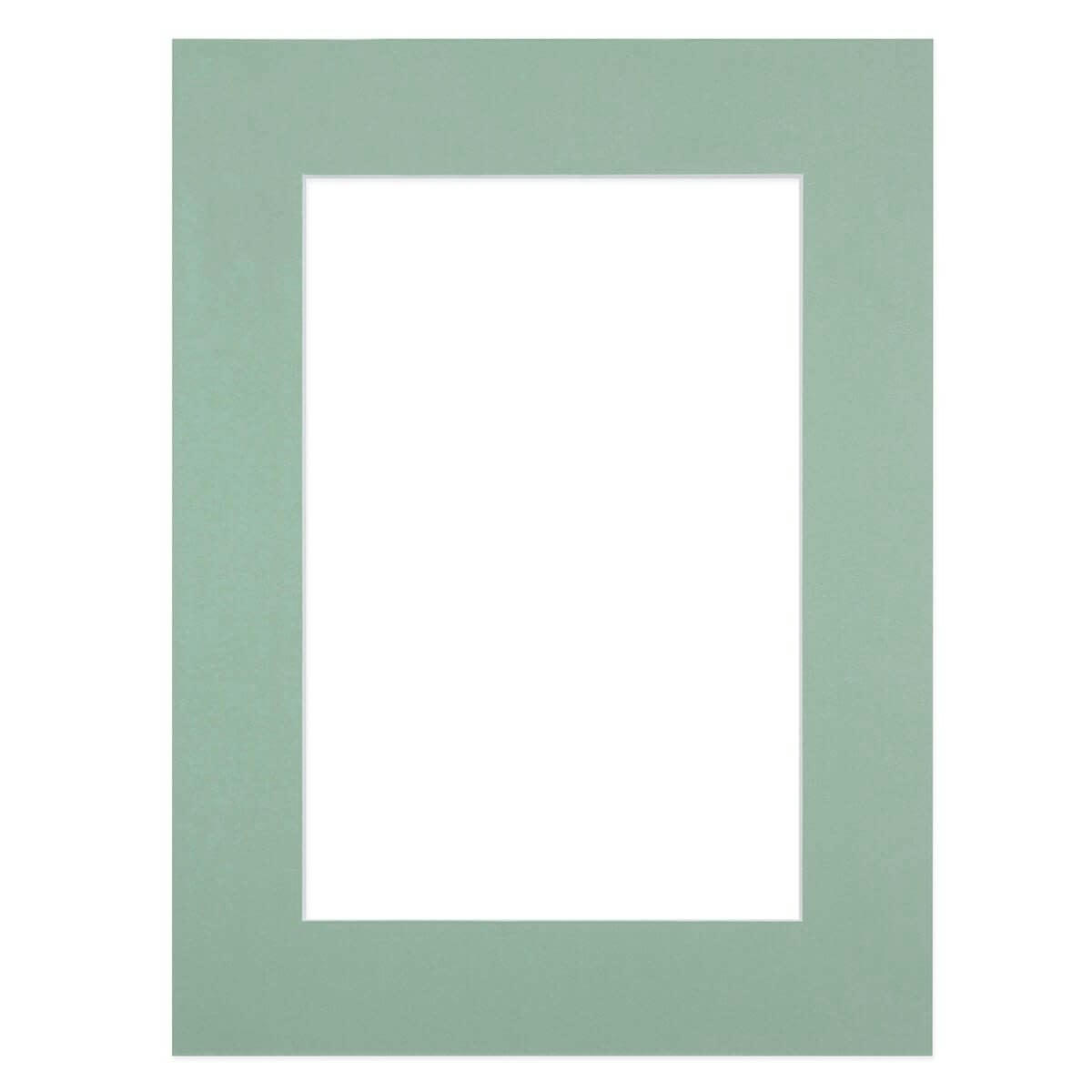 PASSE-PARTOUT SIMPLE - Passe-partout carton bleu clair 40x50 cm ouverture 30x40 cm