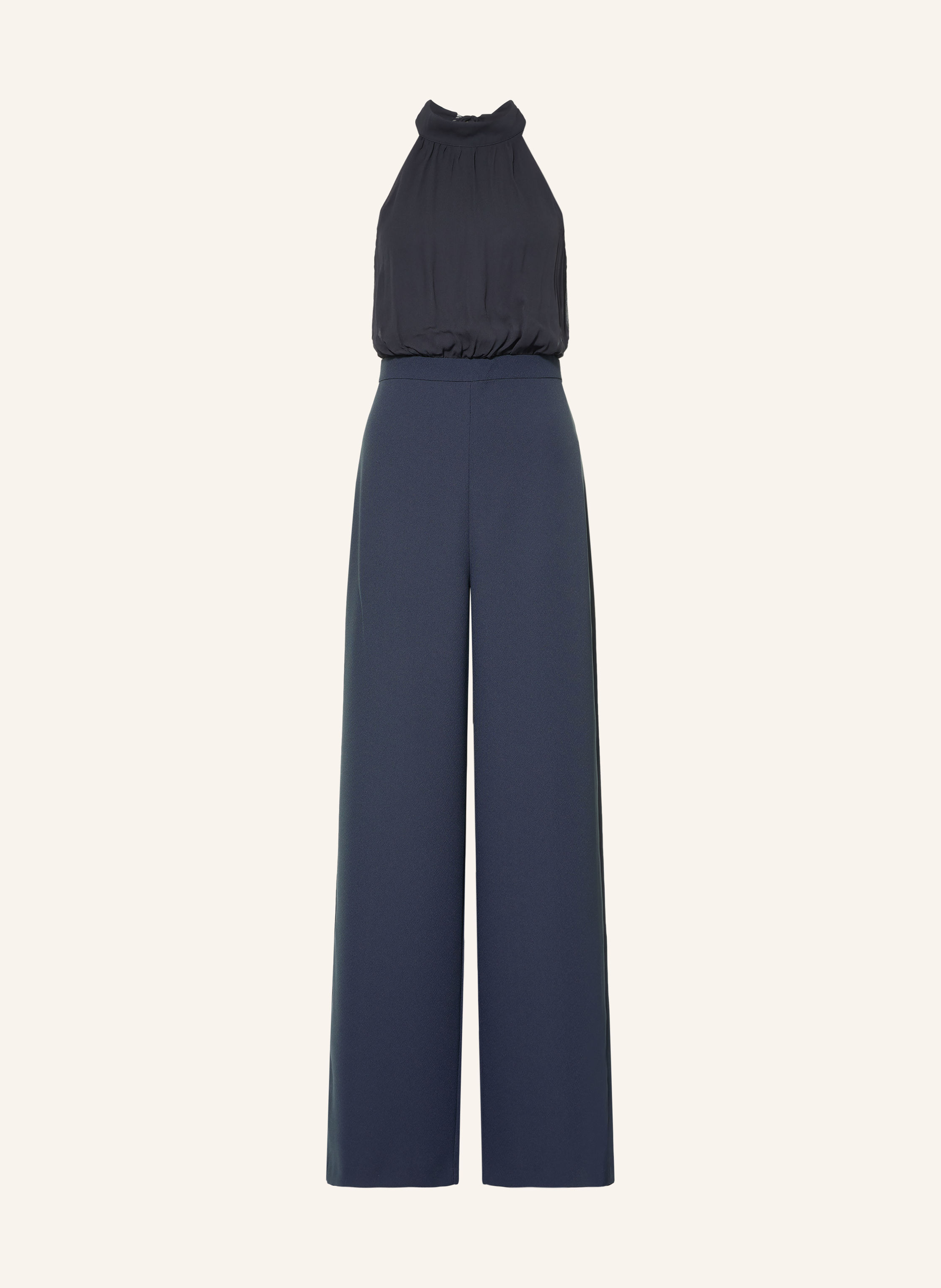 MAX & Co. Jumpsuit DENVER1 im Materialmix mit Schluppe