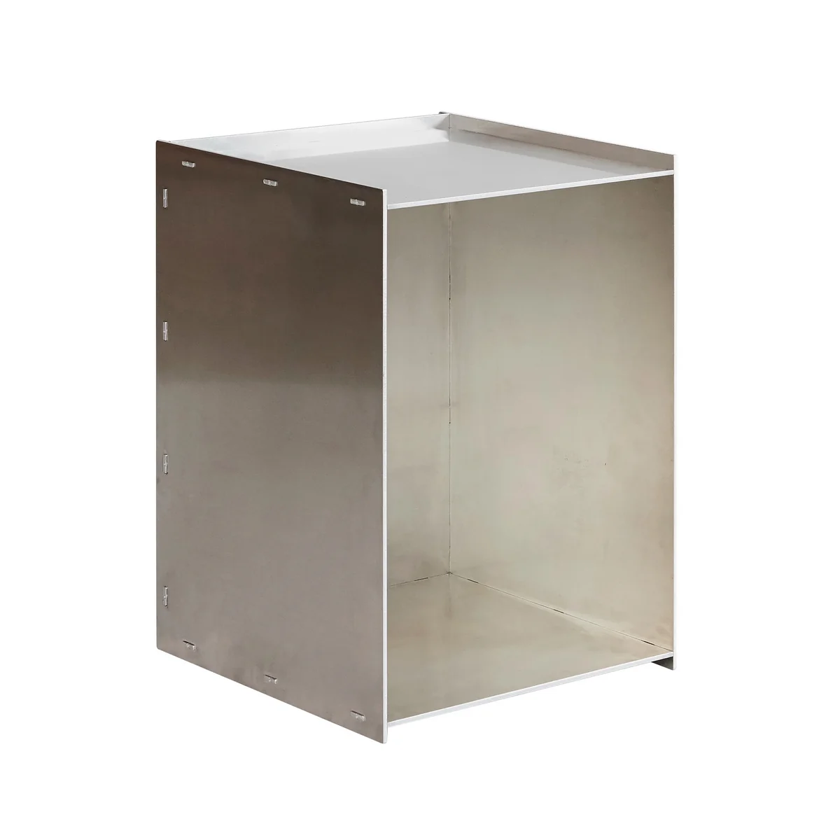 Frama - Rivet Box Beistelltisch, Aluminium