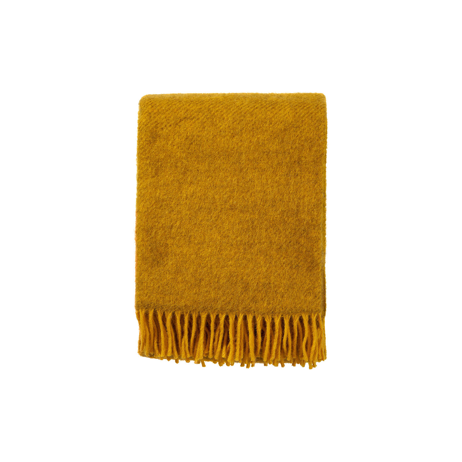 Gotland uld plaid, yellow