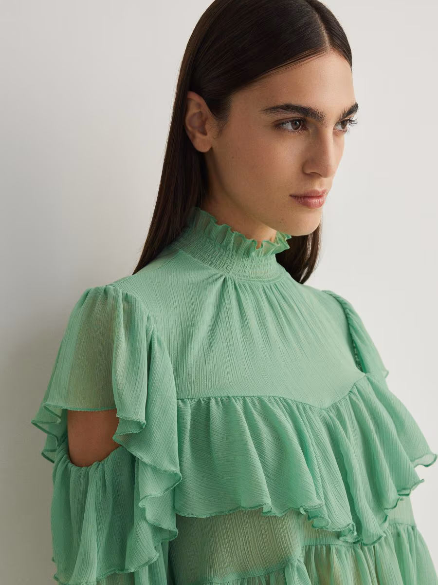Ruffle Blouse