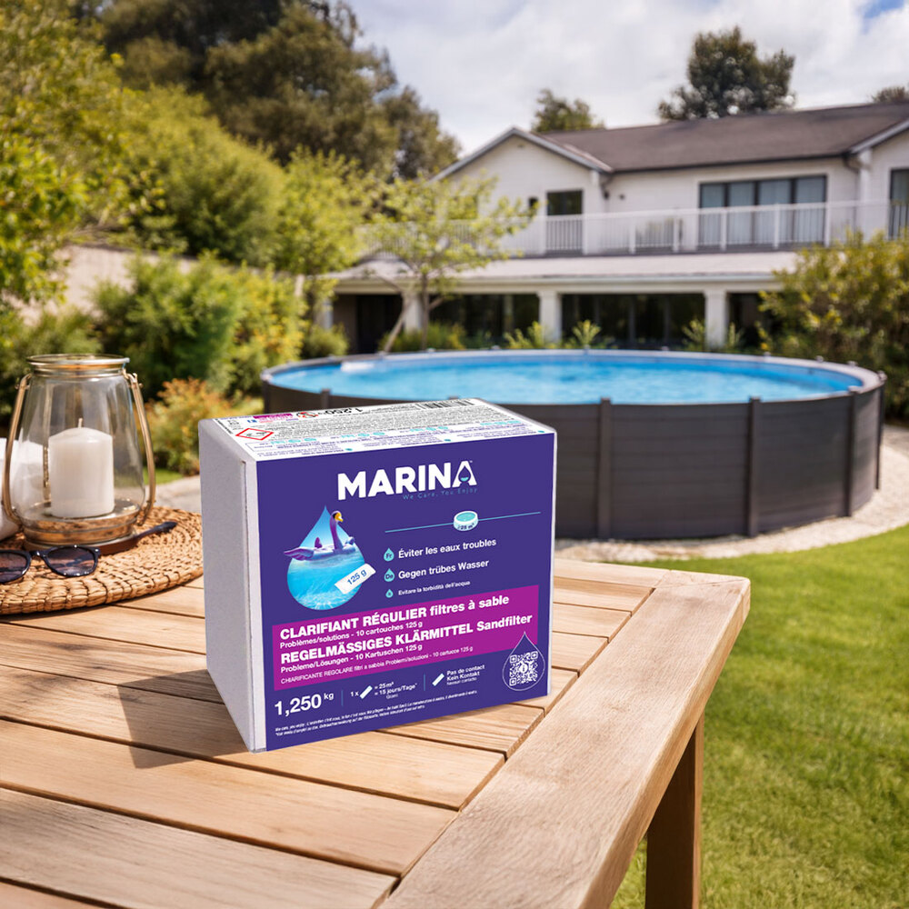 Clarifiant régulier pour filtration à sable 1,25 kg