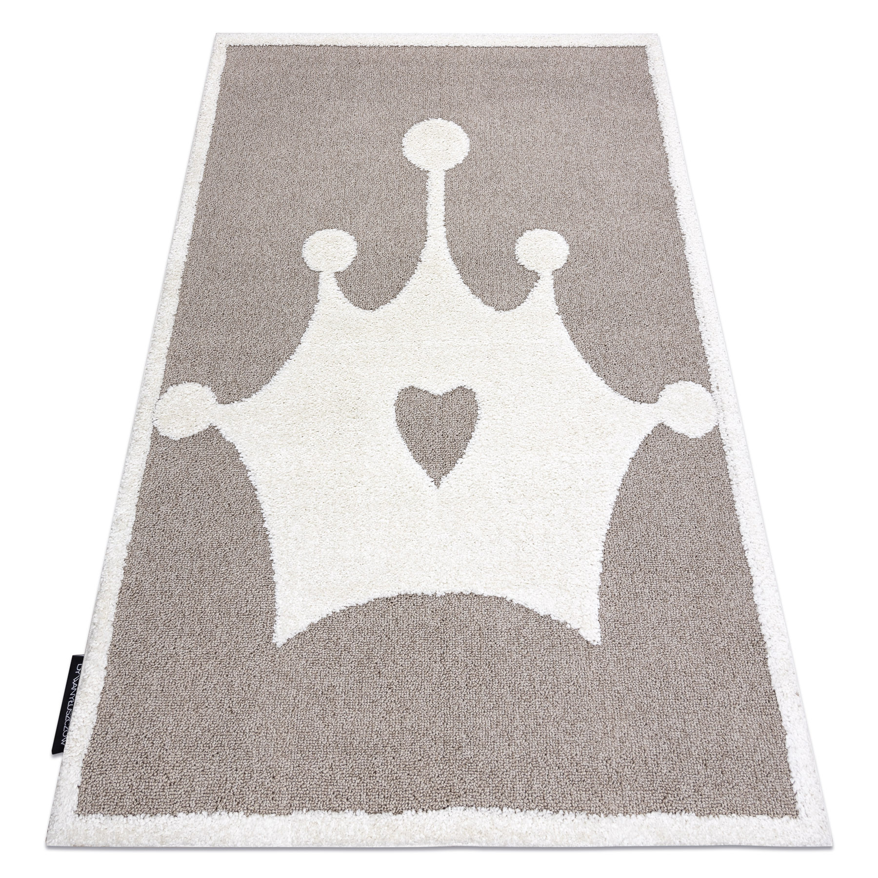 Dywan dziecięcy JOY Crown korona, dla dzieci - Strukturalny, 120x170 cm