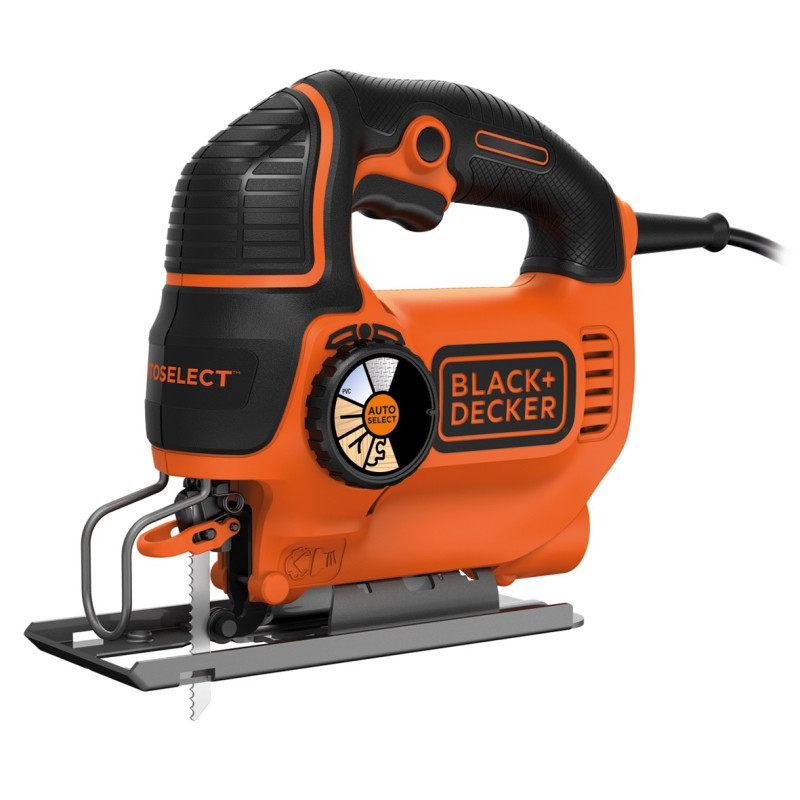 Scie sauteuse pendulaire électrique KS801SEK-QS 550 W BLACK DECKER