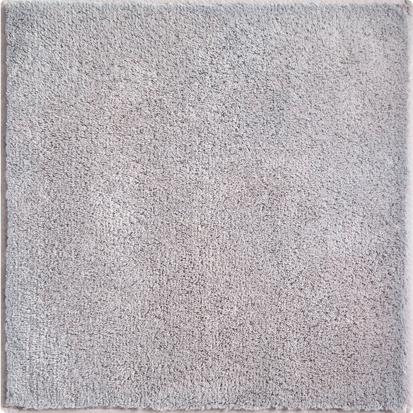 Badematte »Marla«, BxL: 60 x 60 cm, grau, aus 100% Baumwolle