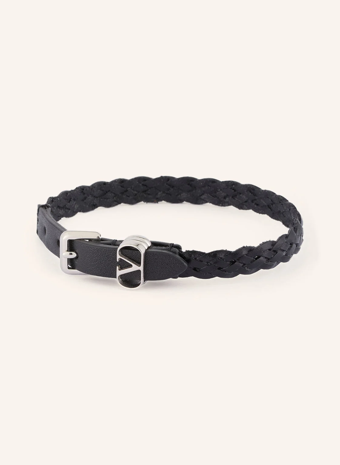 VALENTINO GARAVANI Lederarmband OVALETTE