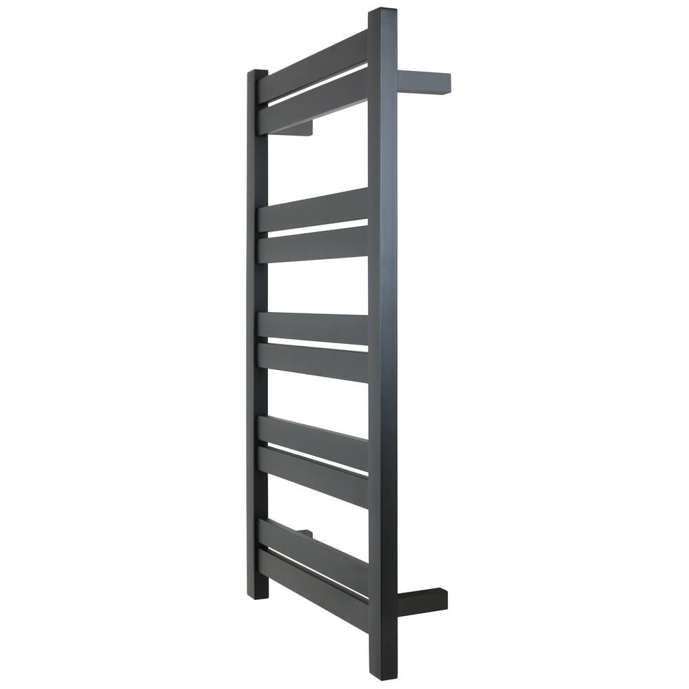WarmlyYours Grande Towel Warmer, Black, 10-Bars