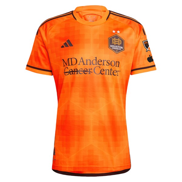 Houston Dynamo FC adidas 2024 El Sol Authentic Custom Jersey - Orange