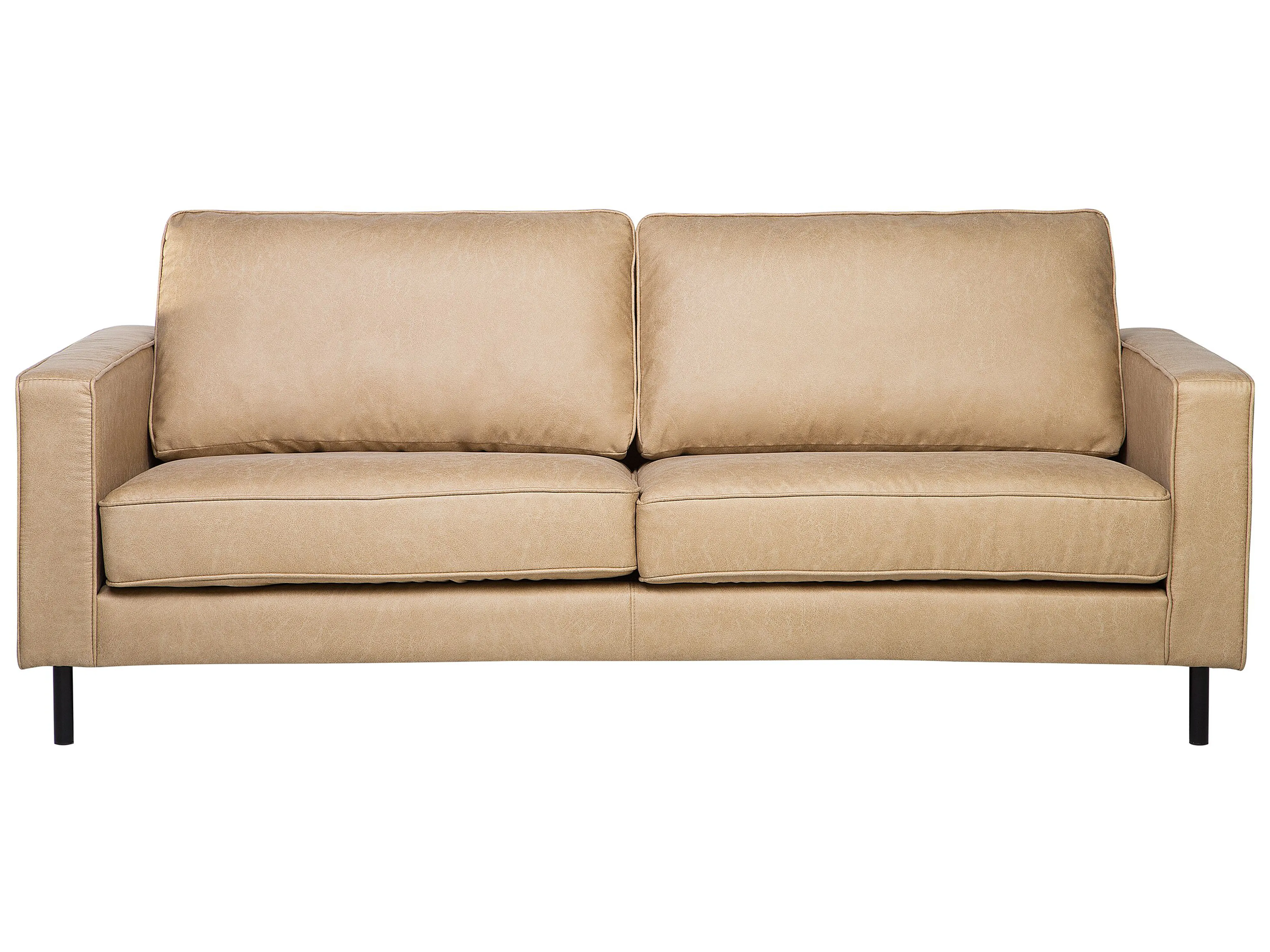 Armchair SAVALEN Faux Leather Beige
