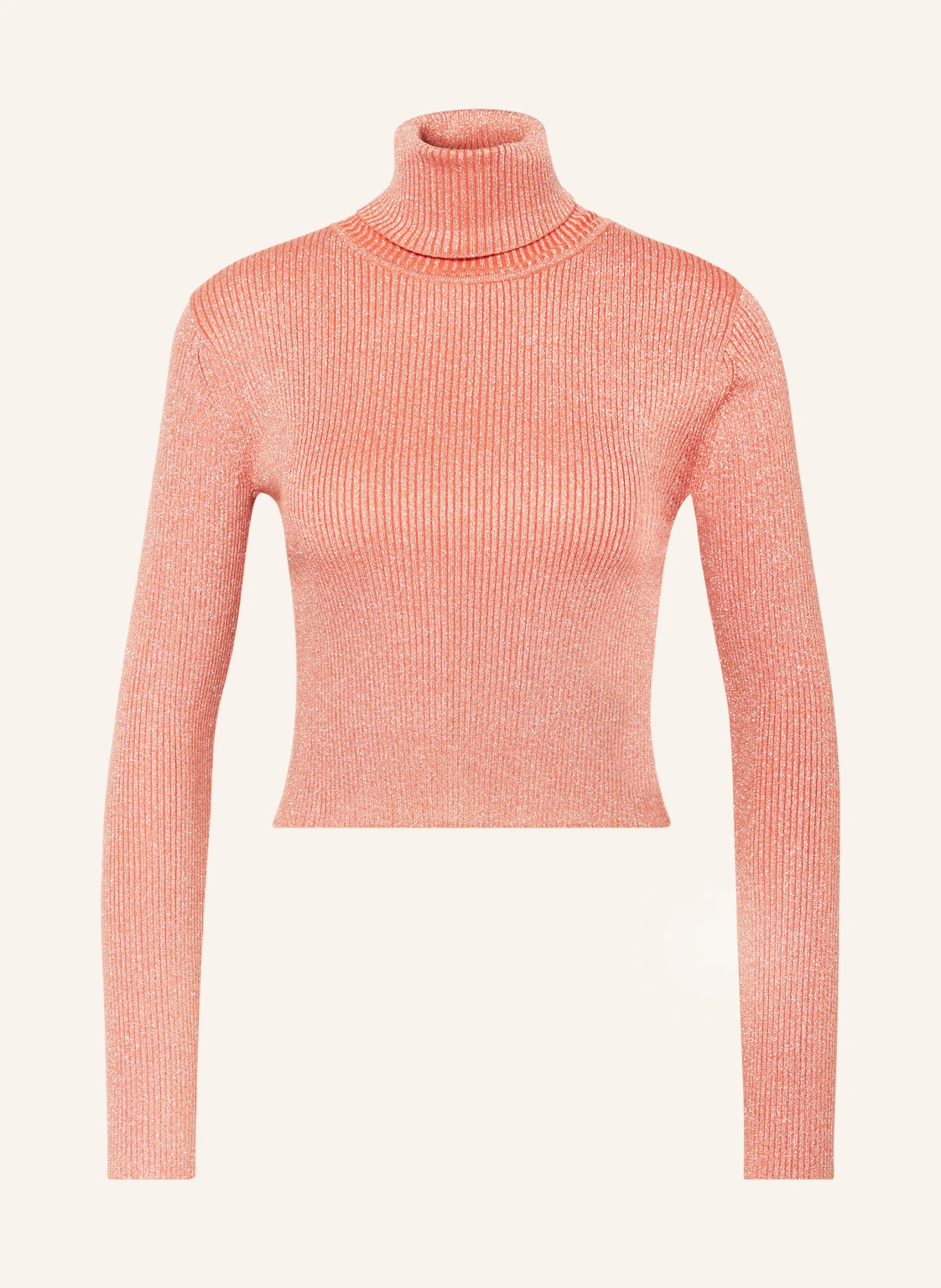 MRS & HUGS Rollkragenpullover mit Glitzergarn