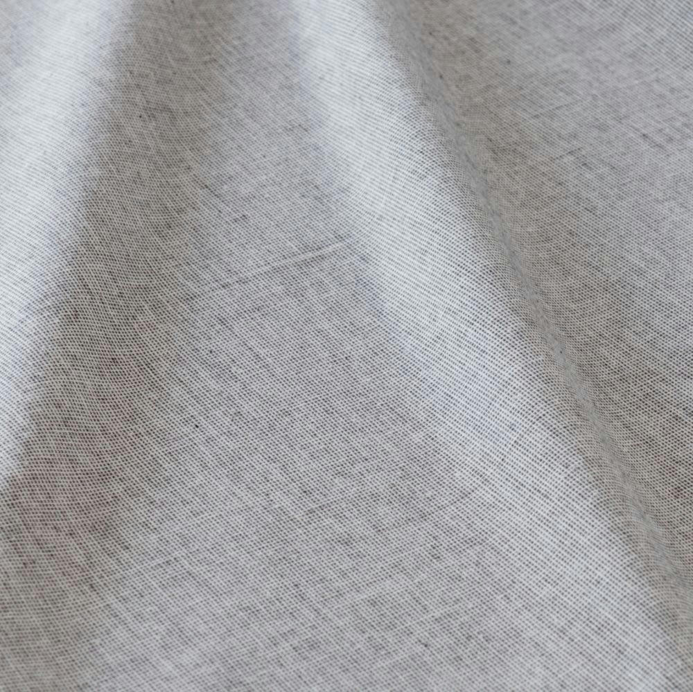 HOME - Nappe en coton gris chiné 130x130