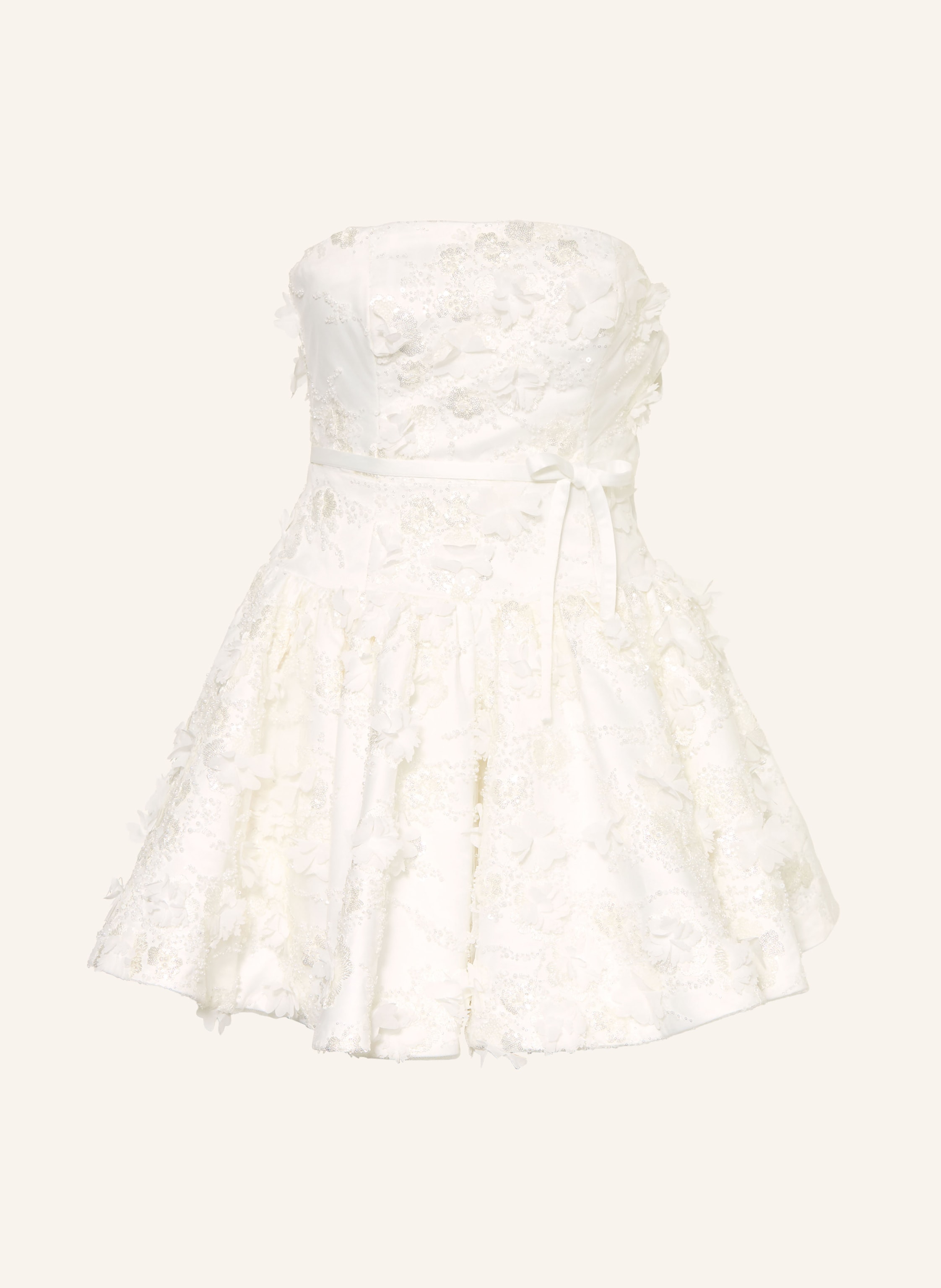 maje Cocktailkleid mit Schmuckperlen