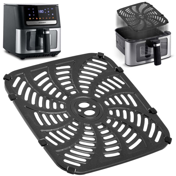 Ruszt tacka do frytkownicy beztłuszczowej Air Fryer 23x22 cm Berdsen 365590