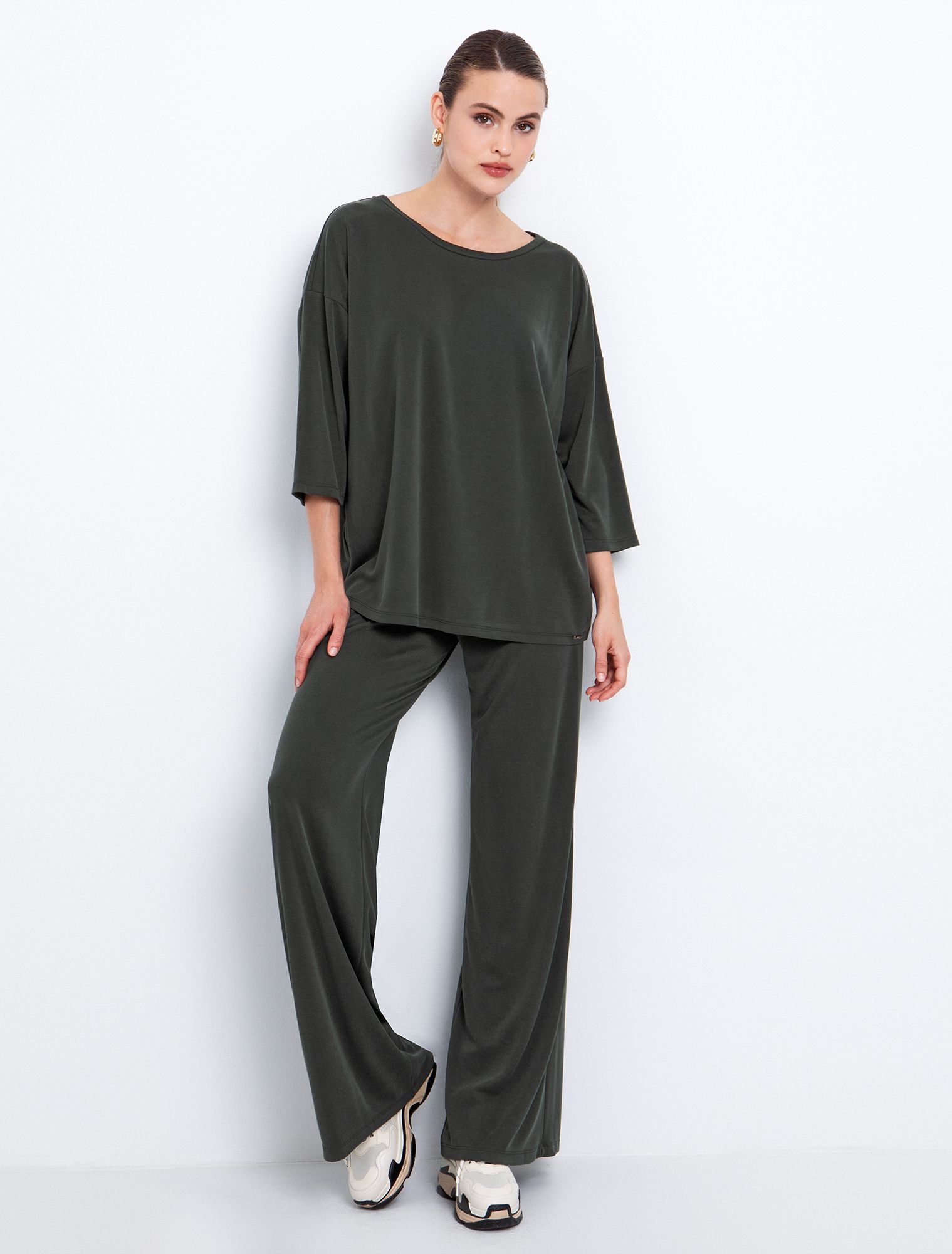 Μπλούζα με μείγμα από modal