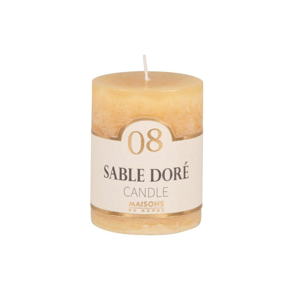 COLORAMA - Bougie parfumée jaune H6, 75g