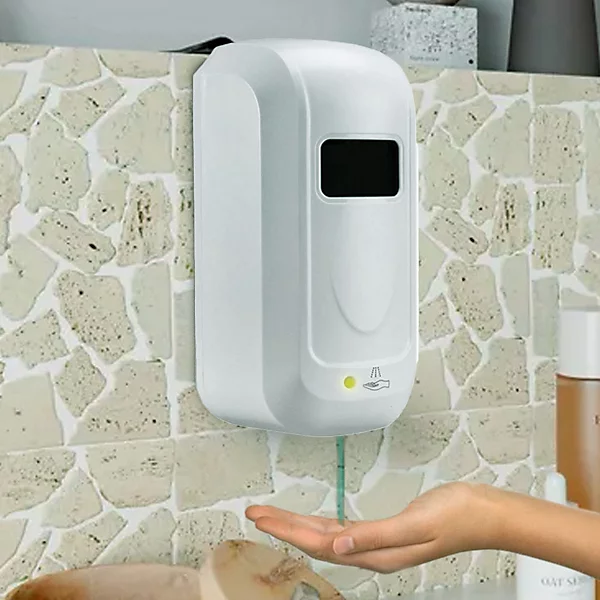 Distributeur automatique de Savon liquide mural sans contact 1L Rechargeable
