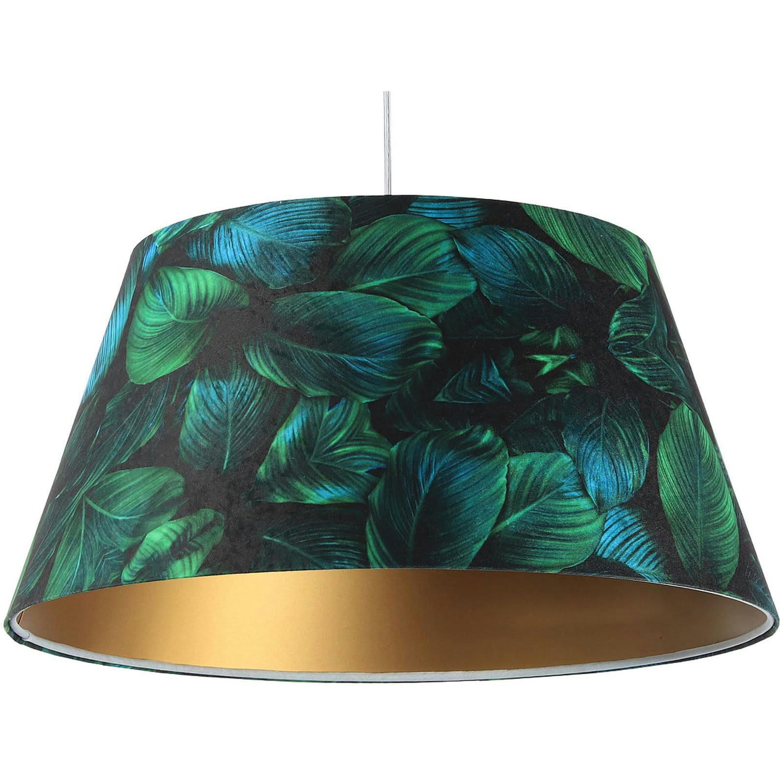 BIG BELL - Suspension Tissu Vert 50x50x27 cm