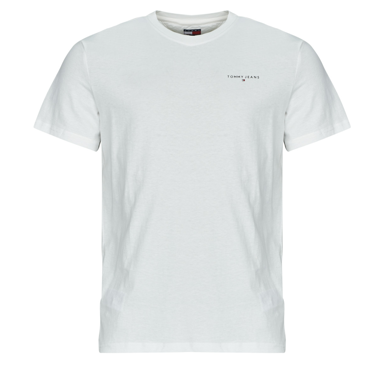 Tommy Jeans - TJM SLIM LINEAR CHEST TEE EXT - White
