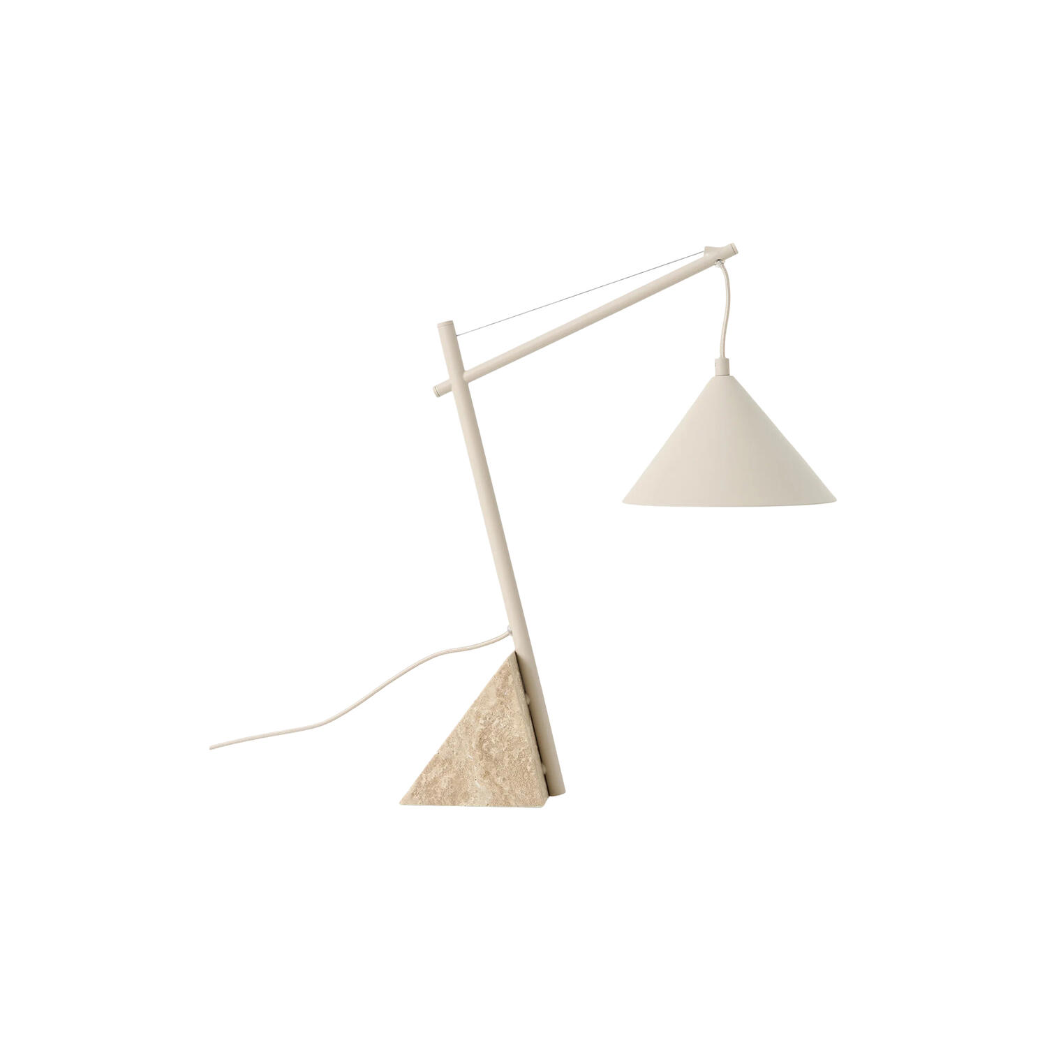 Reyna Table Lamp, light beige