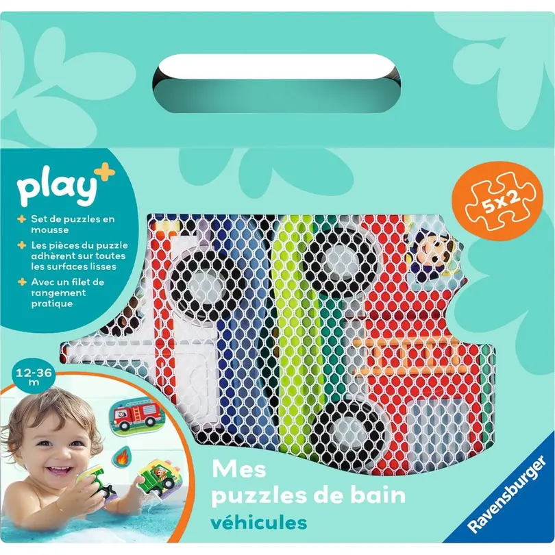 Puzzle 10-teilig Mes puzzles de bain
