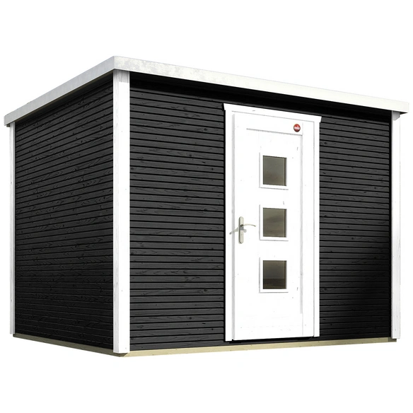 Gartenhaus »413 Gr.2«, Holz, BxHxT: 310 x 244 x 310 cm (Außenmaße inkl. Dachüberstand)