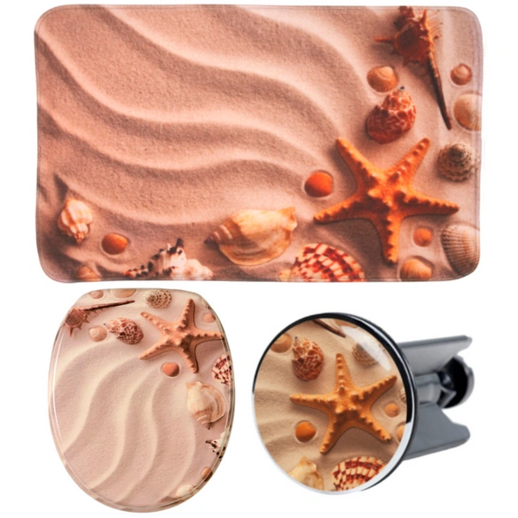 Bad-Accessoire-Set »Sanibel«, 3-teilig