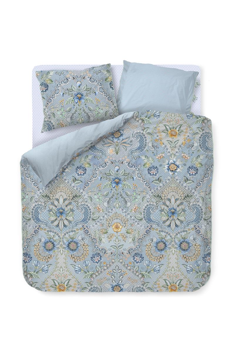 Pip Studio dekbedovertrek Saluti Grandi - 240x200/220 cm - licht blauw