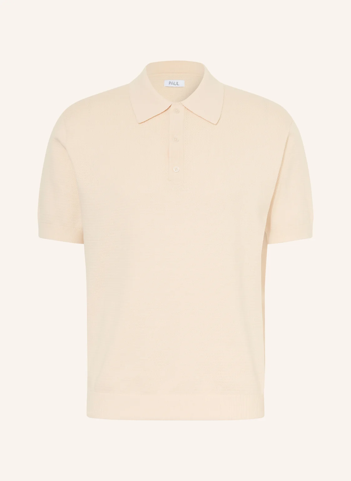 PAUL Strick-Poloshirt